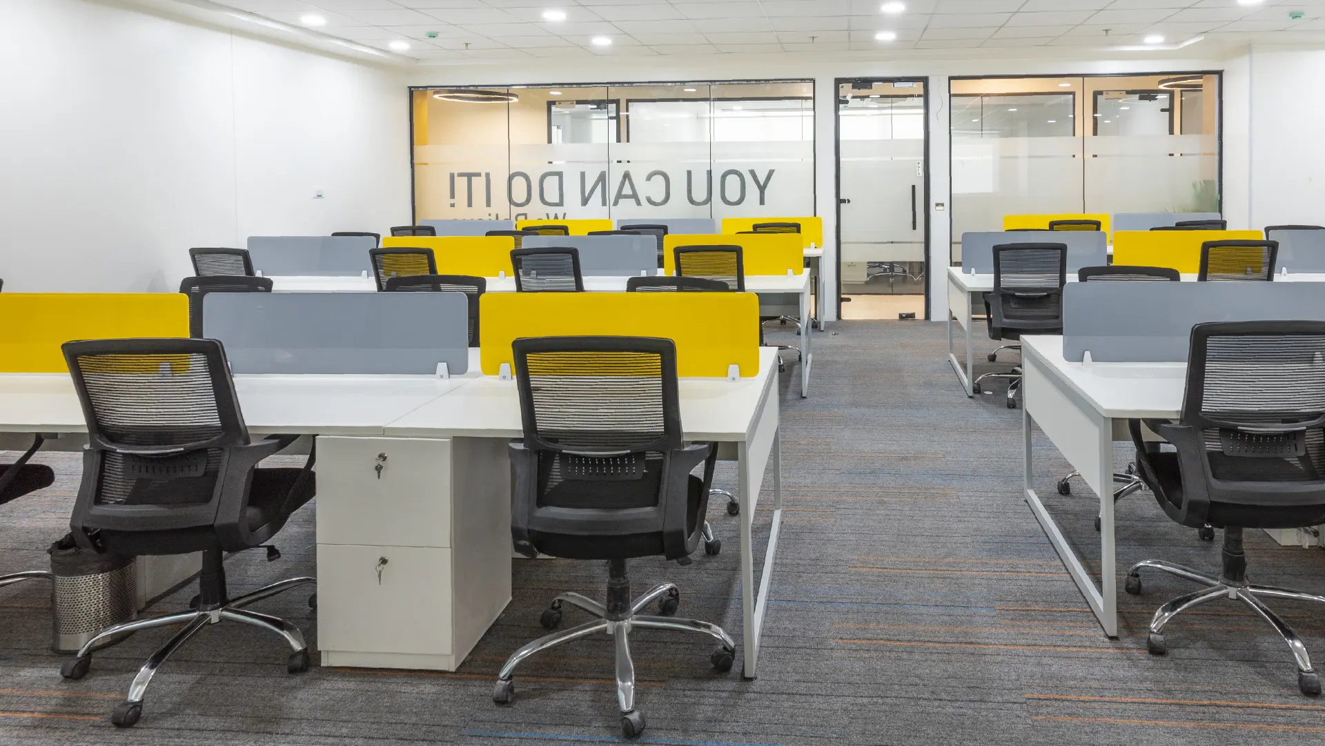 Premium office interior at Sprint India Hinjewadi center
