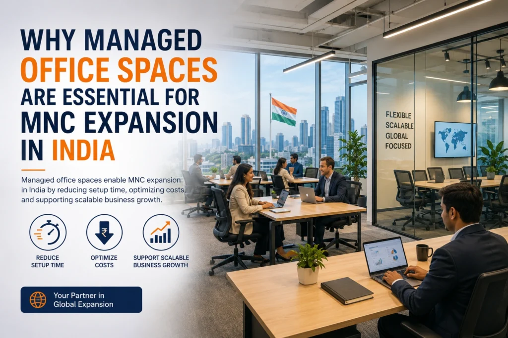 Why Managed Office Spaces Are Essential for MNC Expansion in India