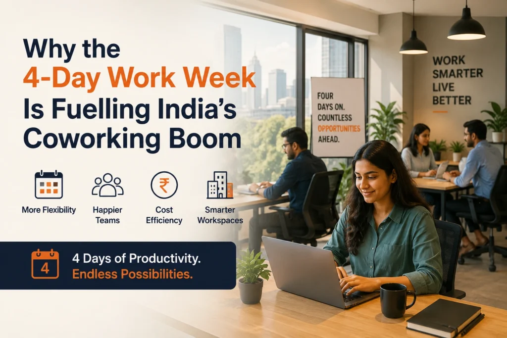 Why the 4-Day Work Week Is Fuelling India’s Coworking Boom