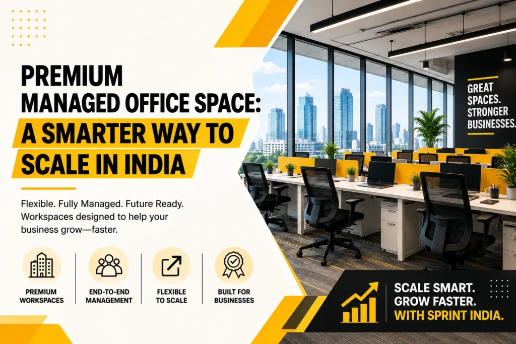 Premium Managed Office space: A Smarter Way to Scale in India