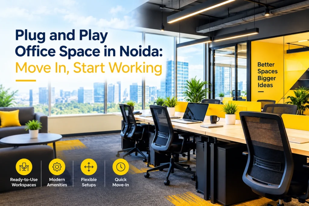 Plug and Play Office Space in Noida: Move In, Start Working